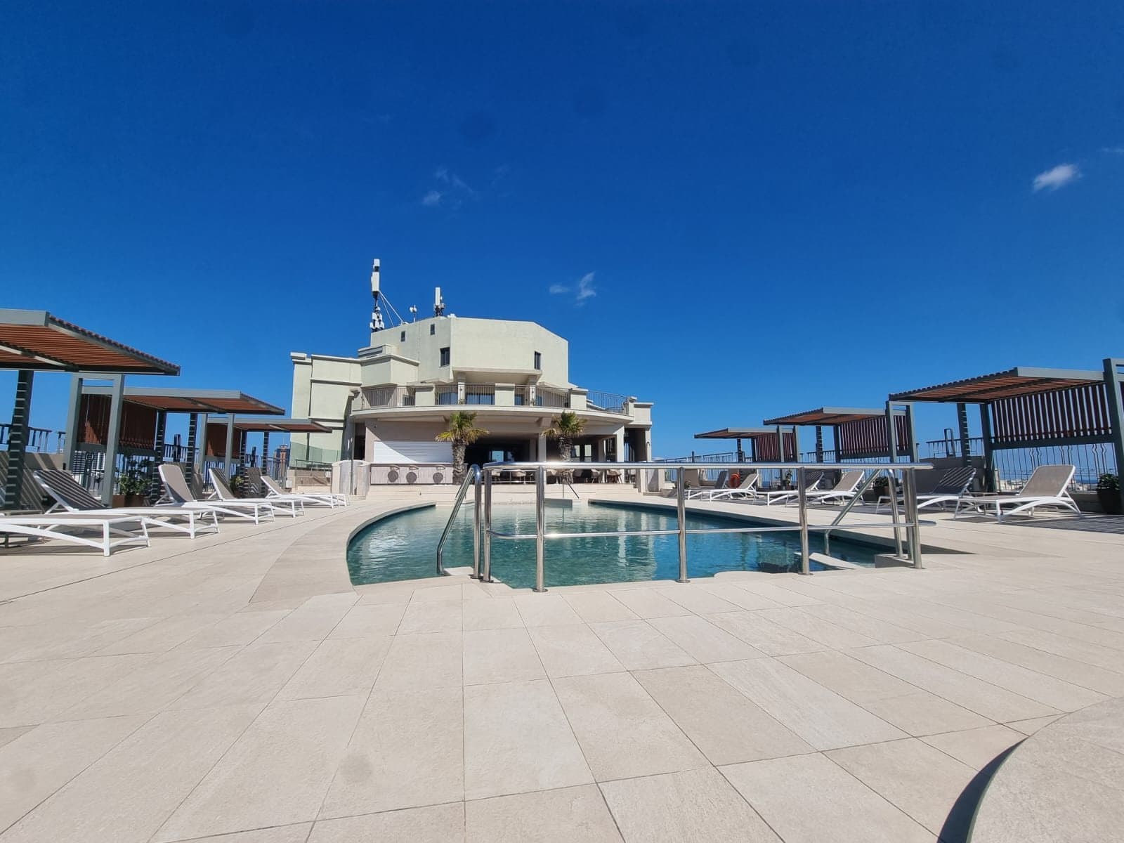 Rooftop pool terrace, Malta Marriott Hotel & Spa